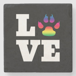 Posavasos De Piedra Pasta arcoiris