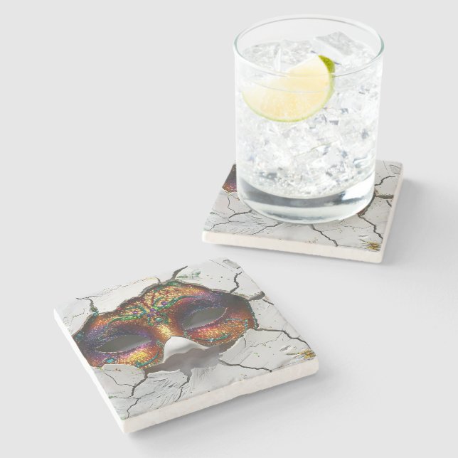 Posavasos De Piedra Pastafari STEINUNTERSETZER (Lateral)