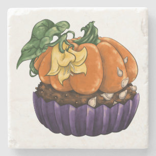Posavasos De Piedra Pastel de calabaza