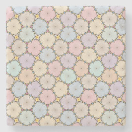 Posavasos De Piedra Pastel Wood Slices