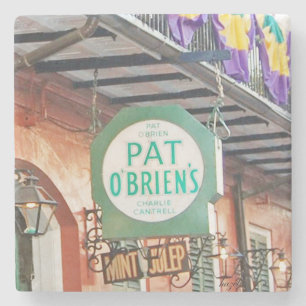 Posavasos De Piedra Pat O'Briens, práctico de costa de Pat O'Briens,