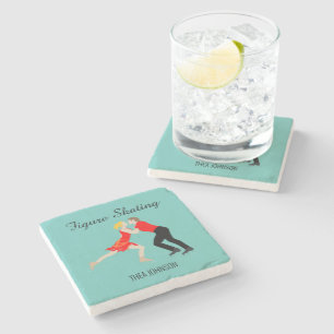 Posavasos De Piedra Patinaje artístico