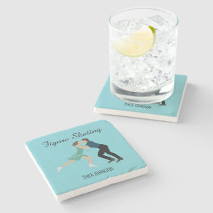 Posavasos De Piedra Patinaje artístico