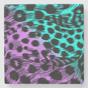 Posavasos De Piedra Patrón animal