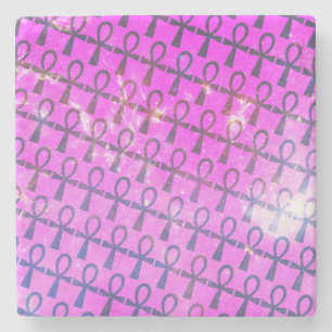 Posavasos De Piedra Patrón Ankh