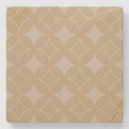 Posavasos De Piedra Patrón Beige-Shipo
