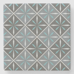 Posavasos De Piedra Patrón de azulejos de cerámica