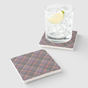 Posavasos De Piedra Patrón de Cuadro Clásico