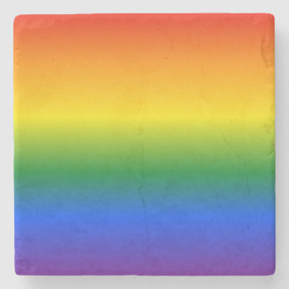 Posavasos De Piedra Patrón de degradado: LGBTQIA+