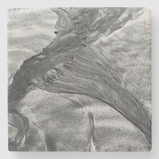 Posavasos De Piedra Patrón de flujo 2 (Anverso)