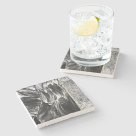 Posavasos De Piedra Patrón de flujo 4