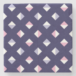 Posavasos De Piedra Patrón de Gema sin soldadura colorido