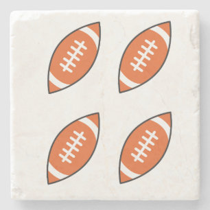 Posavasos De Piedra Patrón de ilustracion americano lanzar pillo