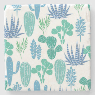 Posavasos De Piedra Patrón de planta