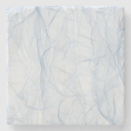 Posavasos De Piedra Patrón de sombra azul