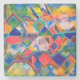 Posavasos De Piedra Patrón de tinta