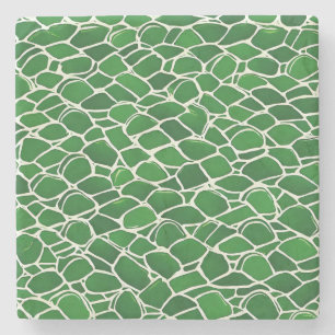 Posavasos De Piedra Patrón de trama de tortuga