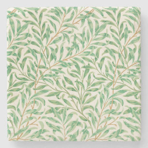 Posavasos De Piedra Patrón de Willow Bough William Morris