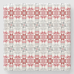 Posavasos De Piedra Patrón geométrico VIII del SUN matutino