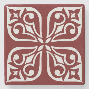 POSAVASOS DE PIEDRA PATRÓN INTRÍCITO