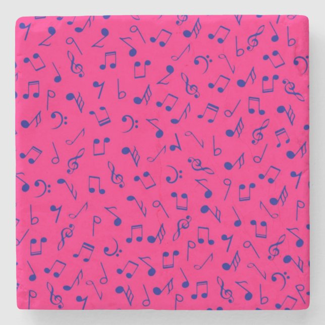 Posavasos De Piedra Patrón musical (Anverso)