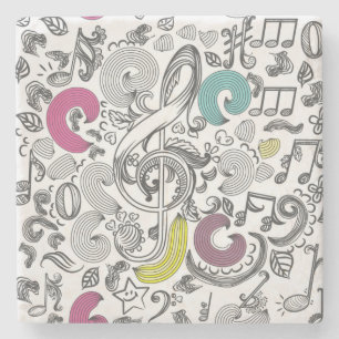 Posavasos De Piedra Patrón musical
