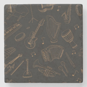 Posavasos De Piedra Patrón musical