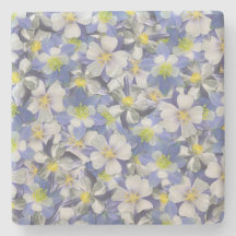 Patrón sin costura de Columbines