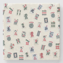 Patrones de símbolos de baldosas de Mahjong