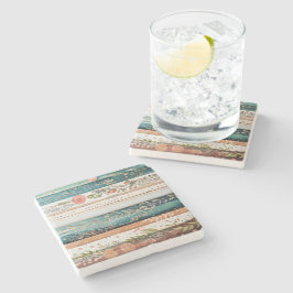 Posavasos De Piedra Patrones mezclados shabby chic