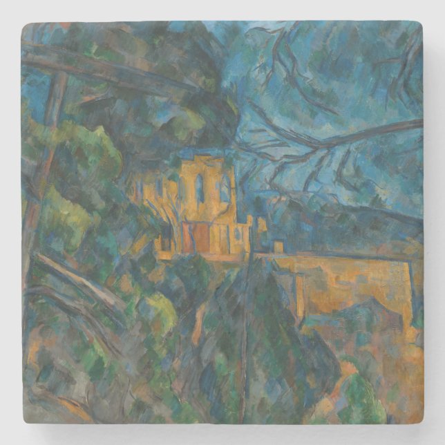 Posavasos De Piedra Paul Cezanne - Chateau Noir (Anverso)
