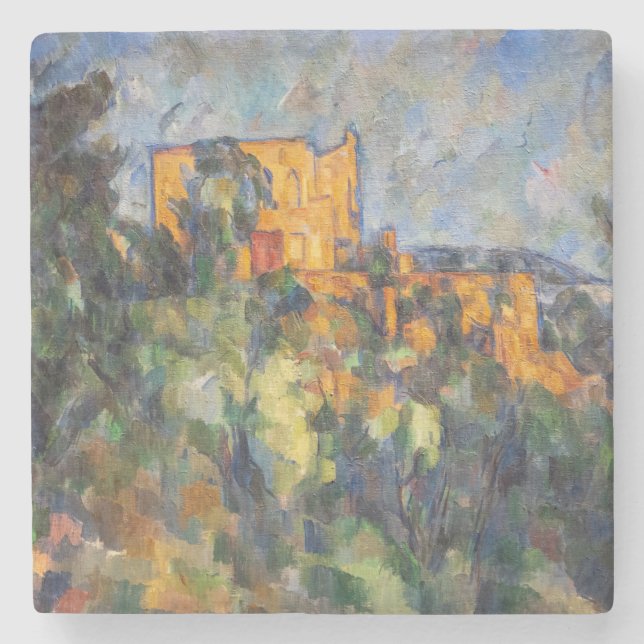 Posavasos De Piedra Paul Cezanne - Chateau Noir (Anverso)