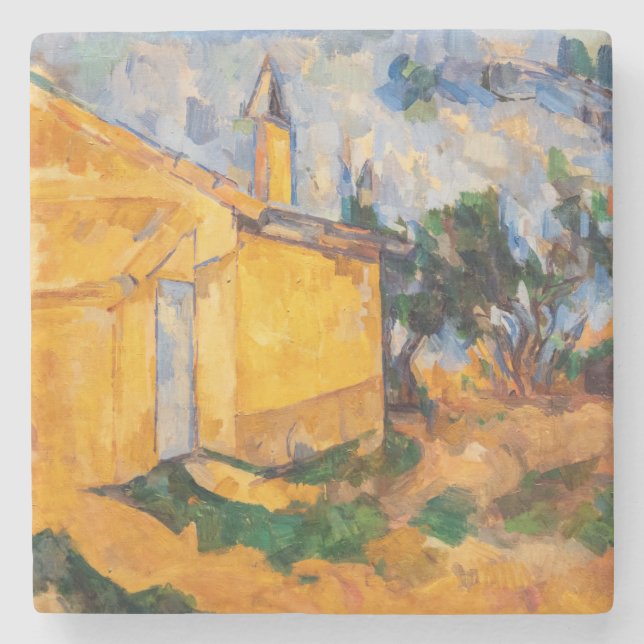 Posavasos De Piedra Paul Cezanne - Le Cabanon de Jourdan (Anverso)
