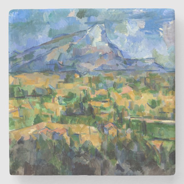 Posavasos De Piedra Paul Cezanne - Mont Sainte-Victoire (Anverso)