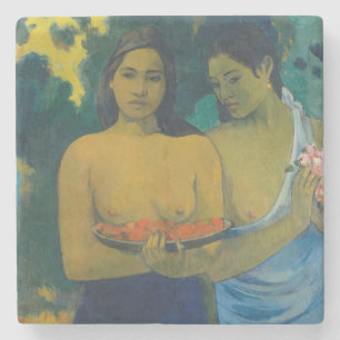 Posavasos De Piedra Paul Gauguin - Dos mujeres tahitianas