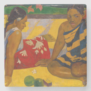 Posavasos De Piedra Paul Gauguin - Parau Api / ¿Qué hay de nuevo?