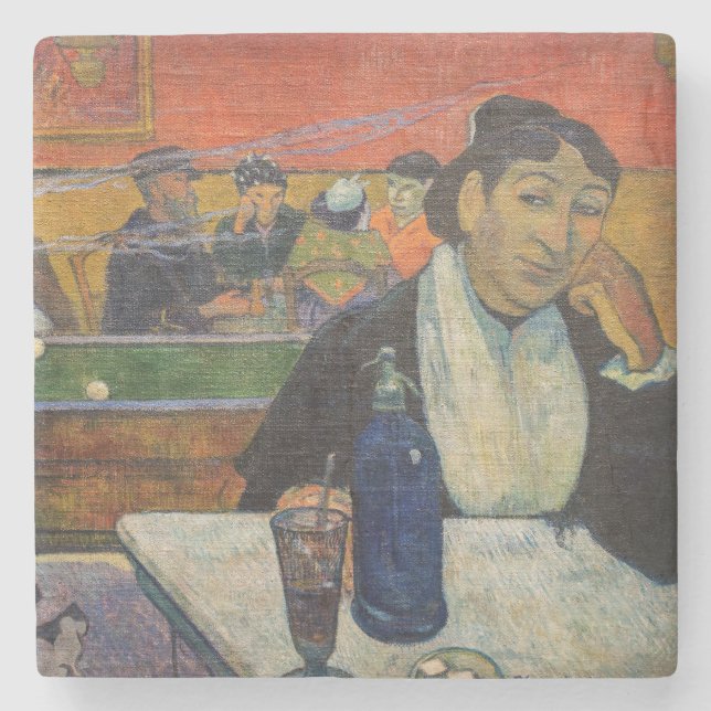 Posavasos De Piedra Paul Gauguin - The Night Cafe, Arles (Anverso)