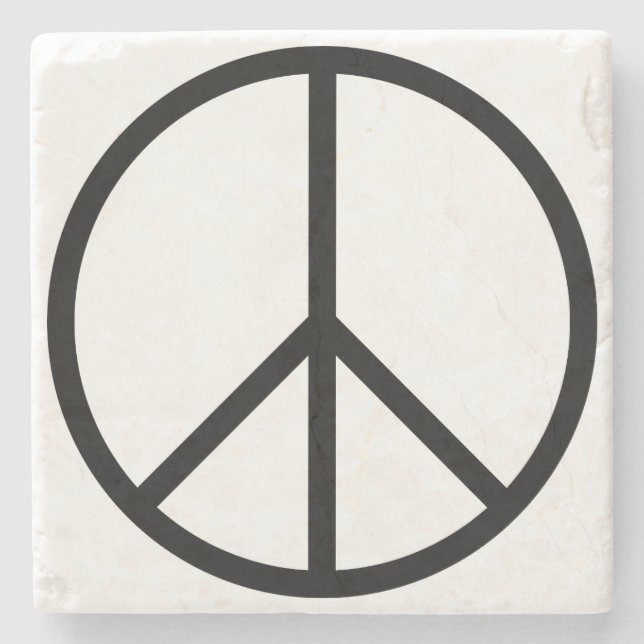 Posavasos De Piedra Paz (CND) (Anverso)