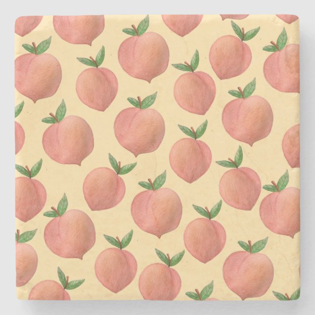 Posavasos De Piedra Peaches (Anverso)