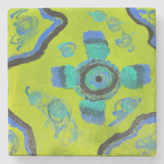 Posavasos De Piedra Peacock