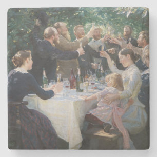 Posavasos De Piedra Peder Severin Kroyer - ¡Hip, Hip, Hurra!