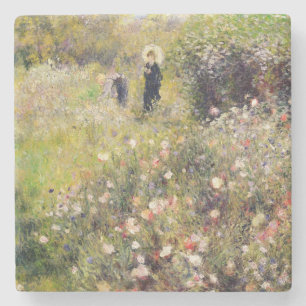 Posavasos De Piedra Pedro un paisaje del verano de Renoir el  