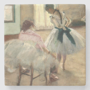 Posavasos De Piedra Pedro un Renoir el la lección de danza