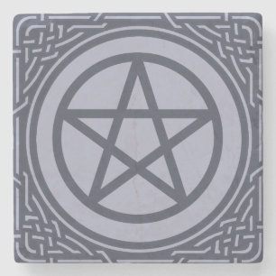 Posavasos De Piedra Pentáculo del altar - mar