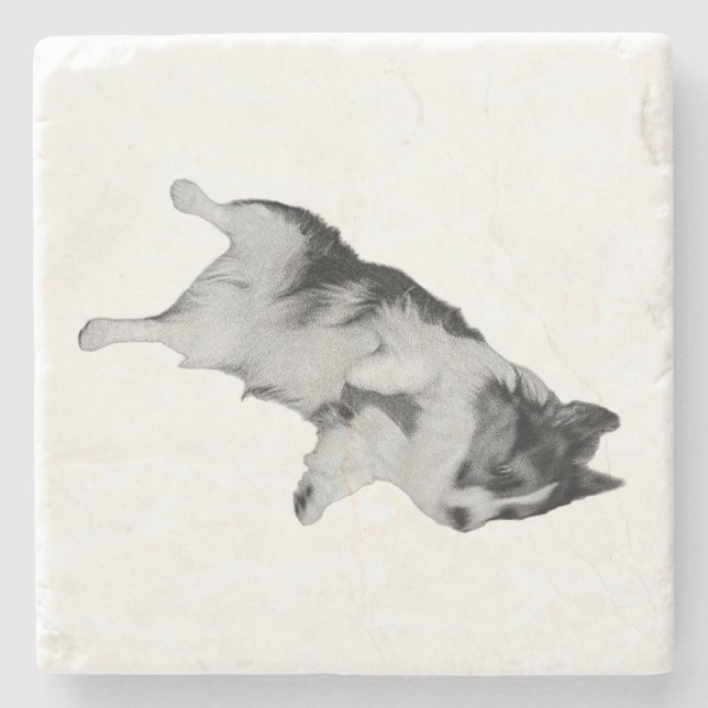 Posavasos De Piedra Pequeña paz (Anverso)