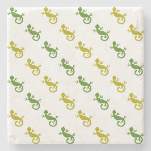 Posavasos De Piedra Pequeños lagartos