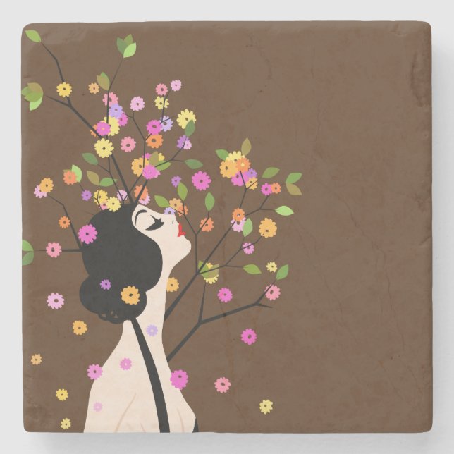 Posavasos De Piedra Perfume natural (Anverso)