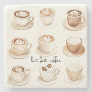 Posavasos De Piedra Pero Primero, Tazas de Café