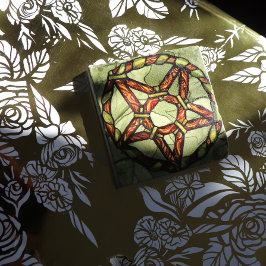 Posavasos De Piedra Perra natural del arte pentagrama druso pagano