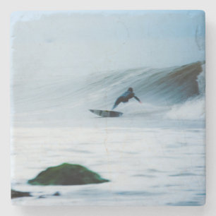 Posavasos De Piedra Persona que practica surf